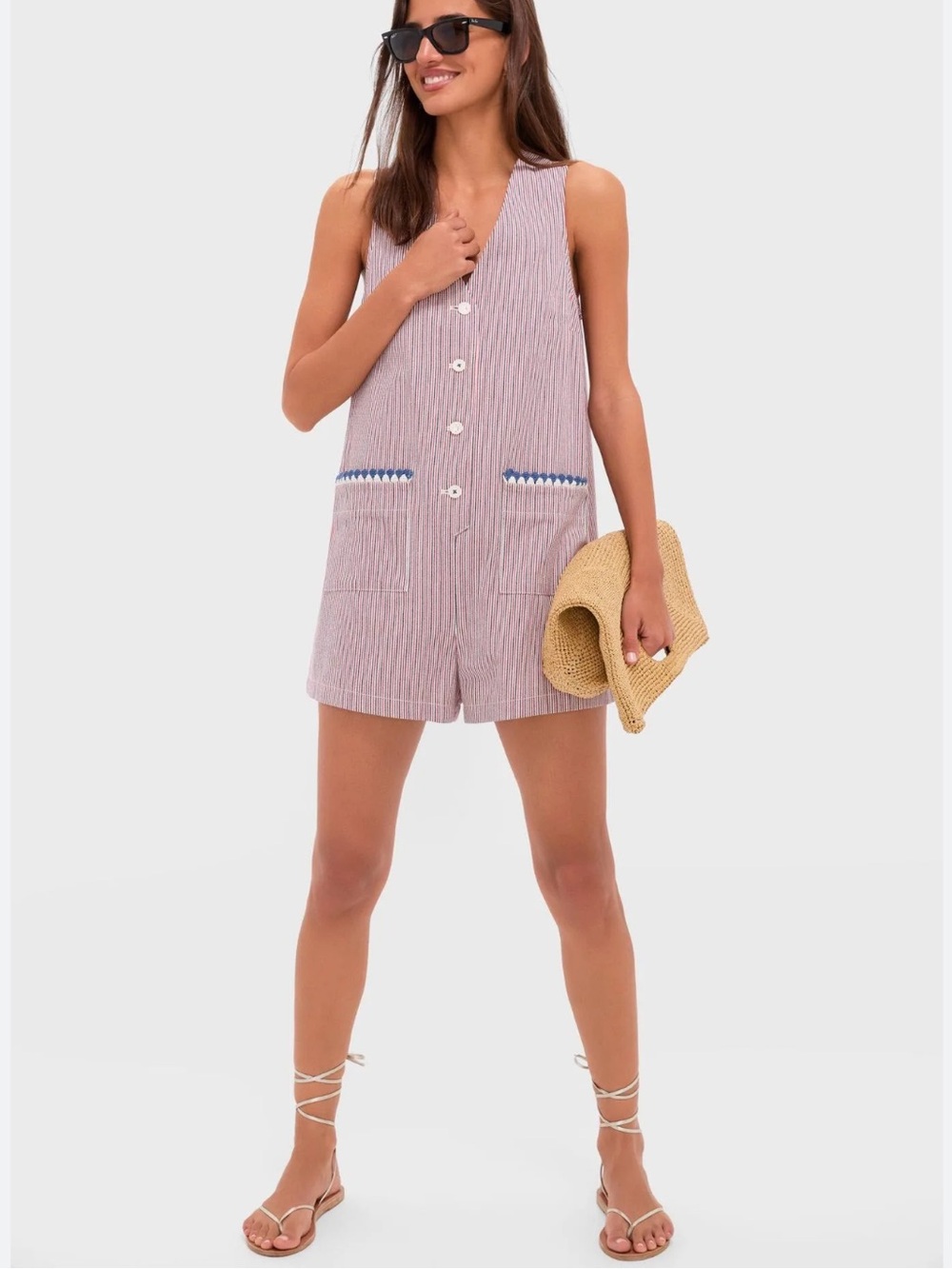 Tuckernuck Myla Stripe Romper